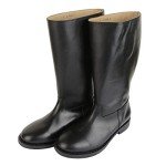 Wachbataillon Post-War Military Boots - Black, 41 EU