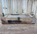 Wooden M2 M30 Mortar Ammo Crate - U.S. Military