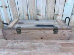 Wooden M2 M30 Mortar Ammo Crate - U.S. Military
