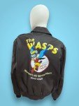 Hand-Painted WW2 WASPS Fifi Bomber Jacket