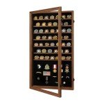Lockable Shadow Box Display Case for Collectibles