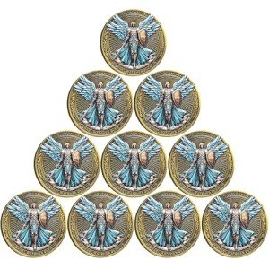 Archangel Michael Challenge Coin - Pack of 10