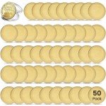 Dyncan 50 Empty Brass Challenge Coins Set