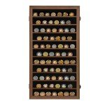 Lockable Shadow Box Display Case for Collectibles