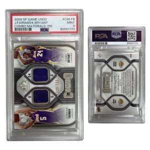 2009 Jordan Farmar & Kobe Bryant Jersey Card