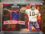 2024 Leaf Fran Tarkenton Memorabilia Red 4/4