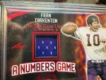 2024 Leaf Fran Tarkenton Memorabilia Red 4/4