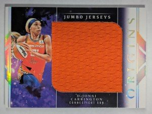 2024 Panini Origins WNBA Jumbo Jersey Relic - Carrington
