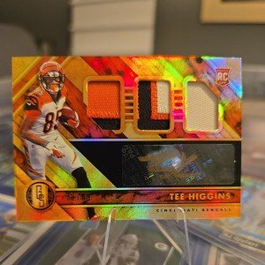 TEE HIGGINS 2020 GOLD STANDARD TRIPLE PATCH AUTO