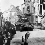 World War II St. Mere Eglise Street Sign