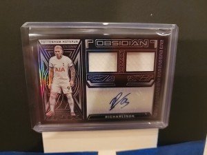 Richarlison Dual Patch Autograph /50 - Tottenham Hotspur
