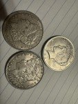 Set of 3 Silver Coins: 188, 1921, 1922