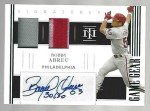Bobby Abreu 2021 National Treasures Auto Patch 3/5