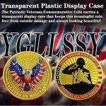 50 Pcs Military Challenge Coins - Eagle Flag Design