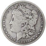 1884 O Morgan Dollar Silver $1 Collectible Coin