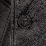 Black Leather U-Boot Jacket for Deck Crew