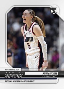 Paige Bueckers 2024 Panini Instant Collectible Card