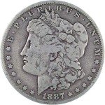 1887 O Morgan Dollar 90% Silver Collectible Coin