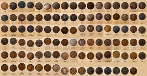 Large Cent Coin Set 1793-1857 Dansco 7070