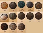 Large Cent Coin Set 1793-1857 Dansco 7070