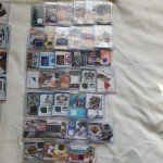 Michael Jordan Autographed Jersey Card Lot - 3 Cards