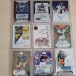 Michael Jordan Autographed Jersey Card Lot - 3 Cards