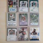 Michael Jordan Autographed Jersey Card Lot - 3 Cards