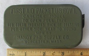 Original WW2 Carlile First Aid Bandage Packet