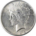 1925 Peace Dollar 90% Silver Coin Collectible