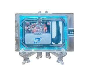 Dalen Terry 2023 Panini Prizm 1/1 Nike Swoosh