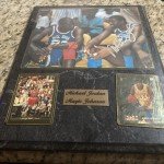 Rare Signed Michael Jordan & Magic Johnson Memorabilia
