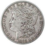 1883 Morgan Dollar VF Silver $1 Collectible Coin