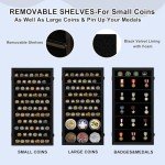 Lockable Display Case for Military Challenge Coins