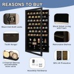 Lockable Display Case for Military Challenge Coins