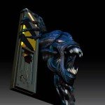 Alien Collectibles Wall Sculpture Decor Movie Memorabilia Ornaments Rare Promo