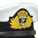 WW2 British Royal Navy Visor Cap - X-Large