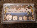 Vintage 5-Coin Silver Collection - 90% Pure