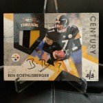 Ben Roethlisberger 2009 Threads Auto Jersey Patch
