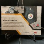 Ben Roethlisberger 2009 Threads Auto Jersey Patch