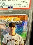2024 Bowman Chrome Paul Skeens Orange Mojo Refractor