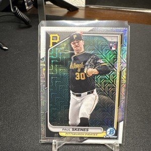 Paul Skeens 2024 Bowman Chrome Rookie Card Refractor