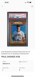 2024 Bowman Chrome Paul Skeens Orange Mojo Refractor