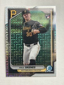 2024 Bowman Chrome Paul Skeens Mega Card