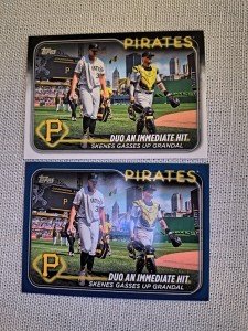 2024 Topps Update Paul Skeens Blue & Base Duo