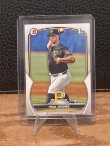 Paul Skenes 2023 Bowman Draft 1st Prospect Card