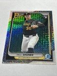 Paul Skenes 2024 Mojo Refractor Rookie Card