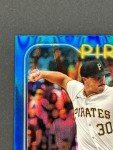 2024 Topps Chrome Paul Skenes Blue RayWave Refractor
