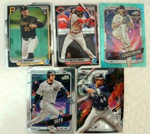 2024 T-Chrome 5 Card Set - Legends Edition