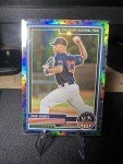 2023 Paul Skeens USA Baseball Silver Blue Prizm