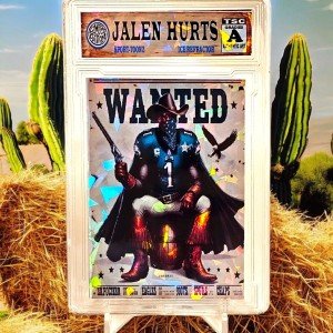 Jalen Hurts 2024 Sport-Toonz Cracked Ice Auto SP/99